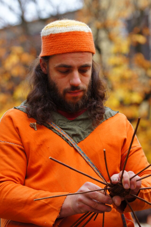 Costume middle ages treccie