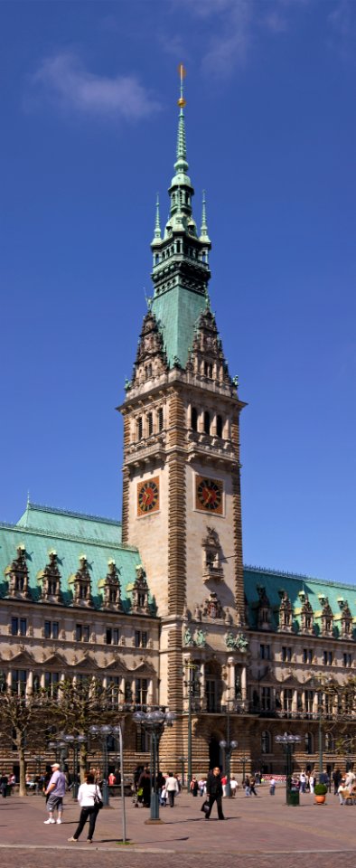 Rathausturm Hamburg