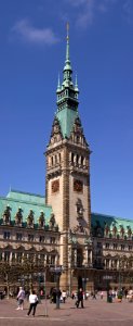 Rathausturm Hamburg photo