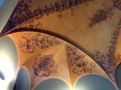 Rathaus Dresden Plauen, Deckenbemalung 3