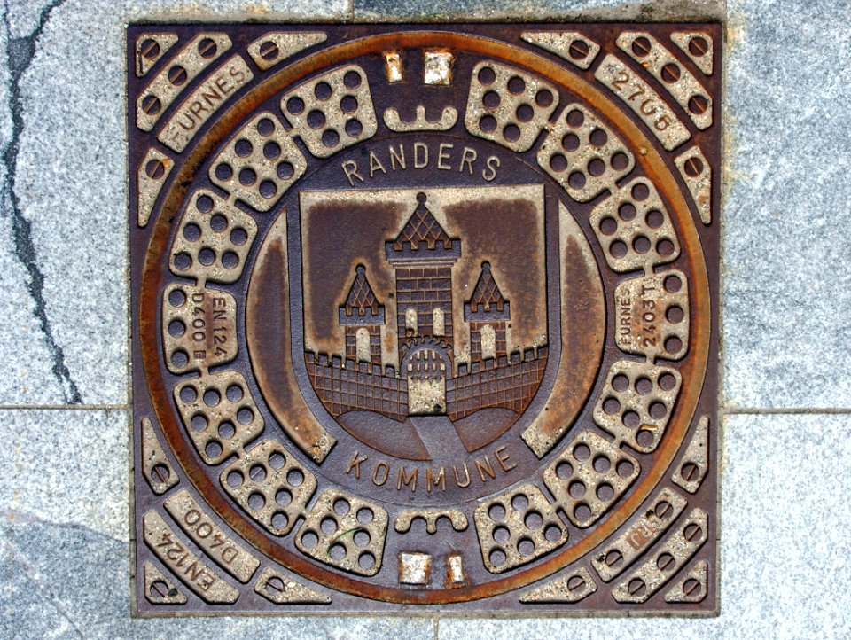 Randers sewer manhole