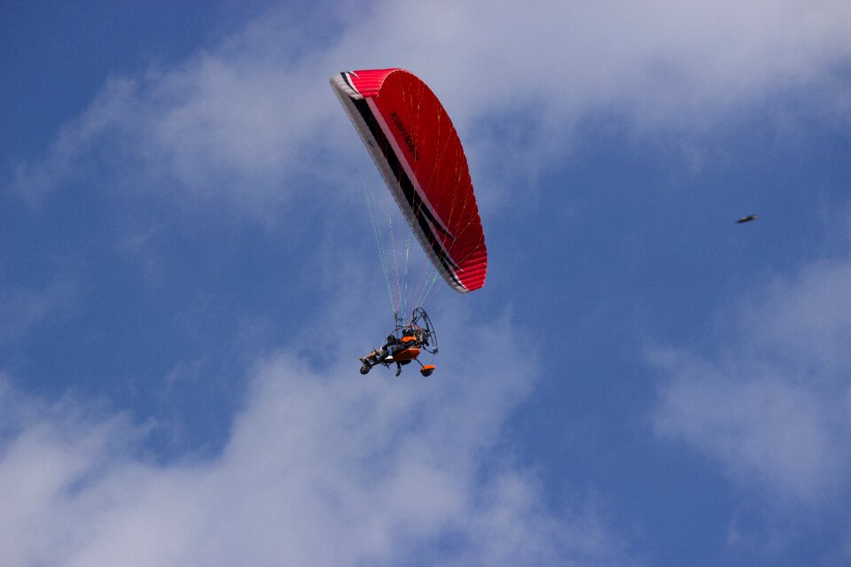 Trike air sports powered paraglider