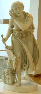 Randolph Rogers - 'Nydia, the Blind Flower Girl from Pompeii', 1867, High Museum