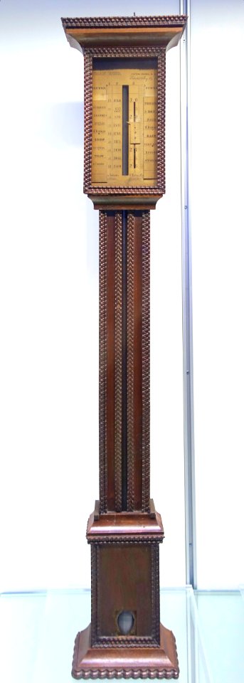 Rare American Barometer, Lyman King, Clifton Springs, New York, c. 1860 - Museum of Science and Industry (Chicago) - DSC06342