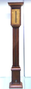 Rare American Barometer, Lyman King, Clifton Springs, New York, c. 1860 - Museum of Science and Industry (Chicago) - DSC06342