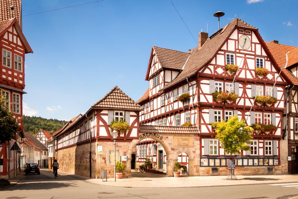 Rathaus der Stadt Wanfried, Hessen, Deutschland IMG 5922-1 edit