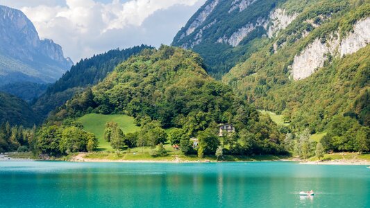 Idyll island badesee