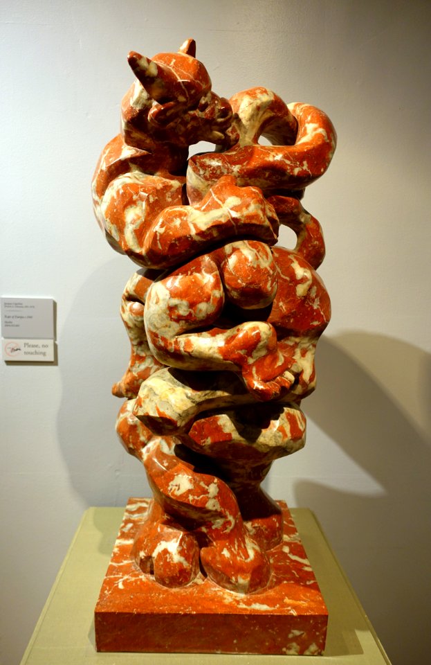 Rape of Europa by Jacques Lipchitz, c. 1969, marble - University of Arizona Museum of Art - University of Arizona - Tucson, AZ - DSC08019