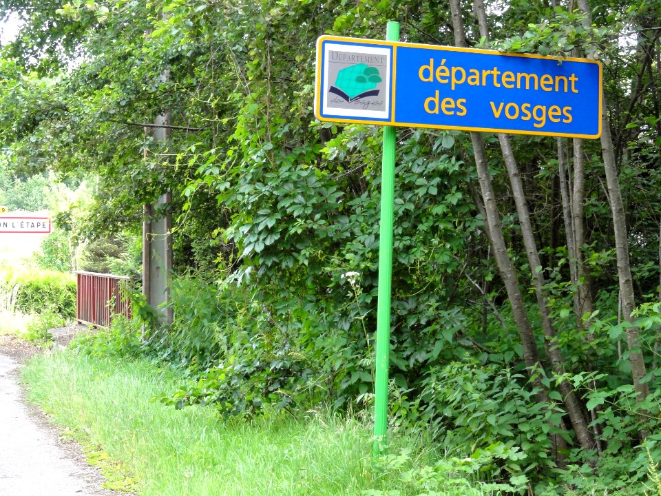 Raon-l'Étape (Vosges) limite département des Vosges