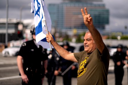 Rally in support of Israel on May 16th, 2021 in Los Angeles 10