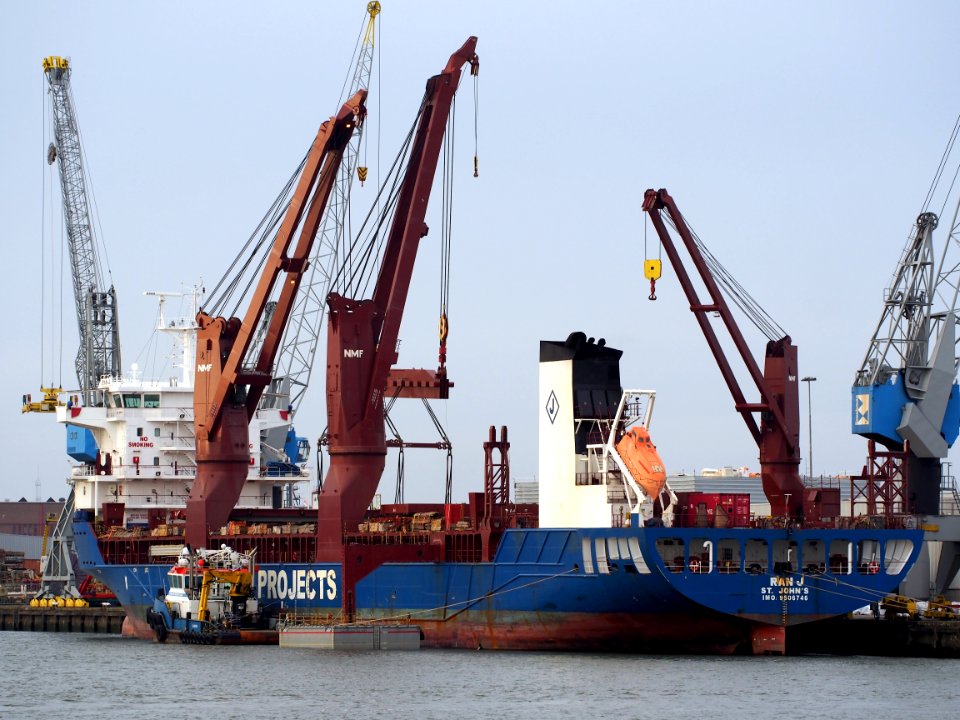 Ran J (ship, 2011) IMO 9506746 Port of Rotterdam