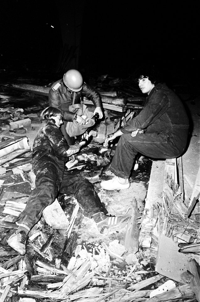 Rampenoefening BB in Amsterdam West, Bestanddeelnr 929-9137