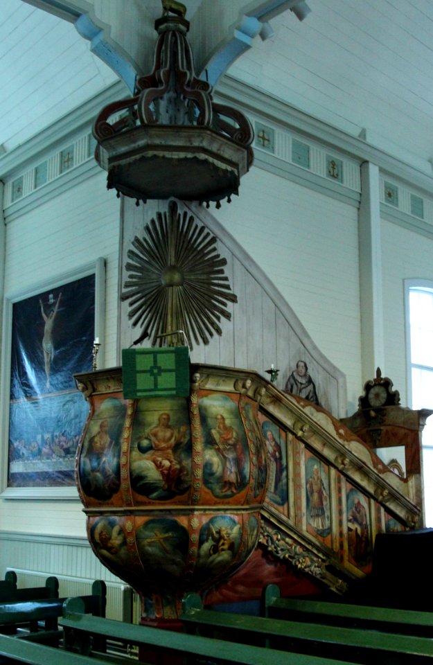 Rantsila Church Pulpit 20150704 02