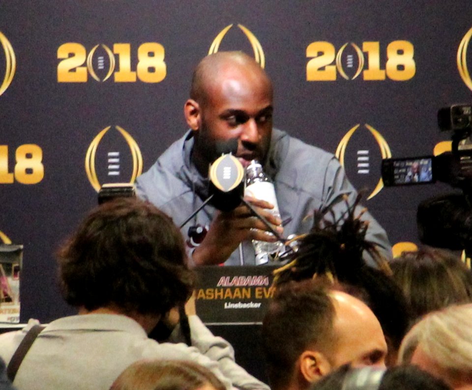 Rashaan Evans Jan 2018 2