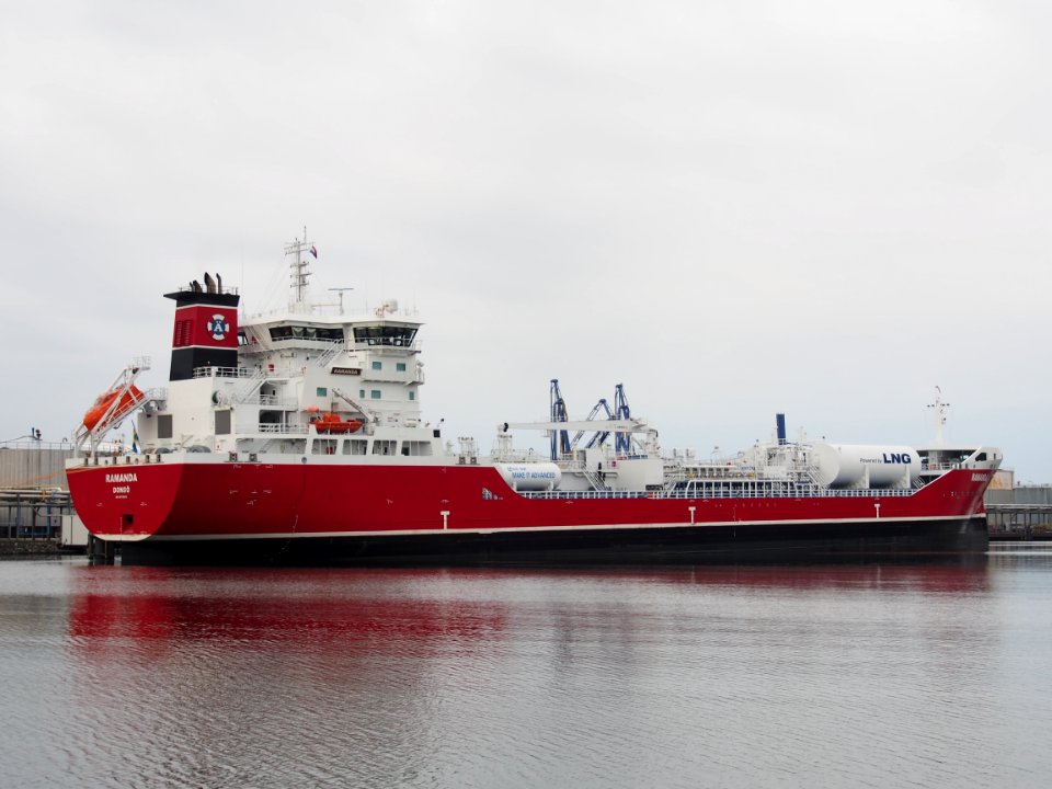 Ramanda (ship, 2018) IMO 9739812, Sonthaven, Port of Amsterdam