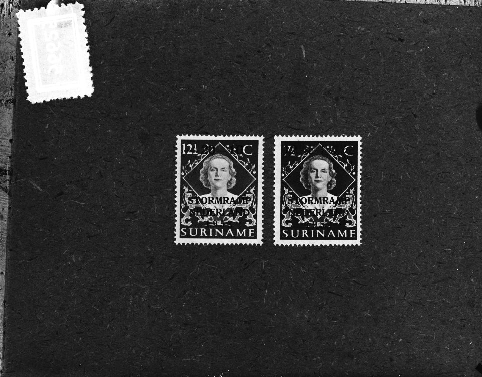 Rampenpostzegels Suriname met toeslag, Bestanddeelnr 905-6625