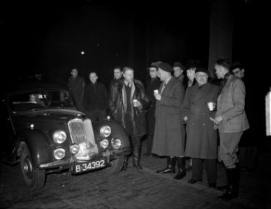 Ralley de Monte Carlo W 29 . Controlepost Den Haag, Bestanddeelnr 903-2089