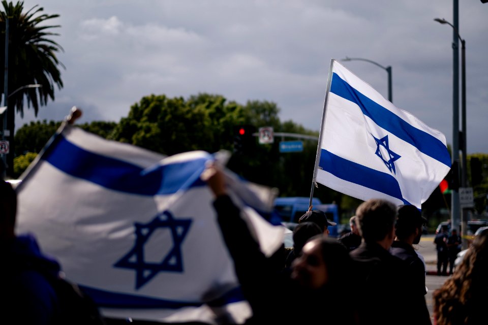 Rally in support of Israel on May 16th, 2021 in Los Angeles 12