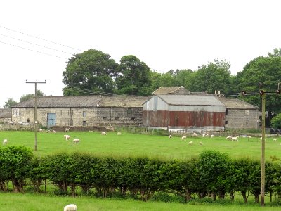 Range Of Farm Buildings To East Of Cobble Hall