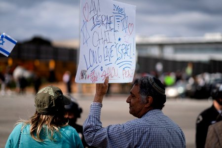 Rally in support of Israel on May 16th, 2021 in Los Angeles 08