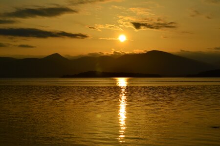 Scottish lake water photo