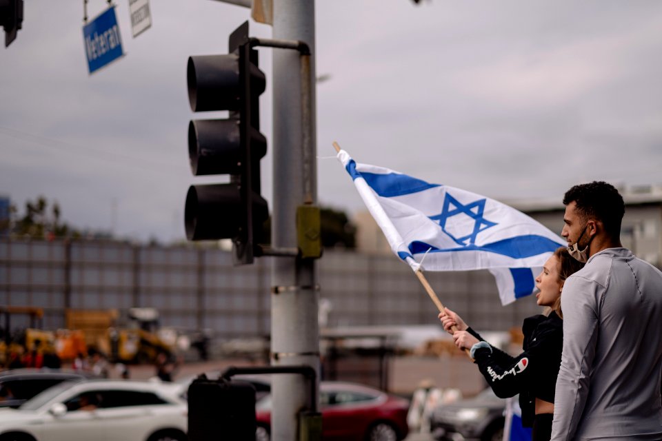 Rally in support of Israel on May 16th, 2021 in Los Angeles 19