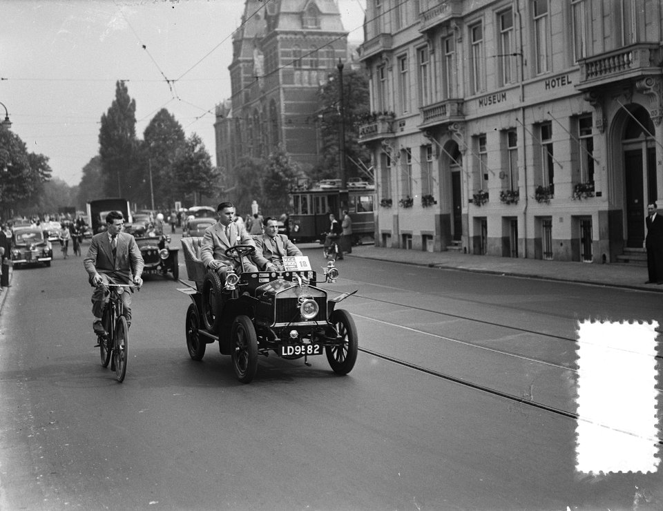 Rally voor oude autos van Hoek van Holland naar Alkmaar, Bestanddeelnr 906-6498