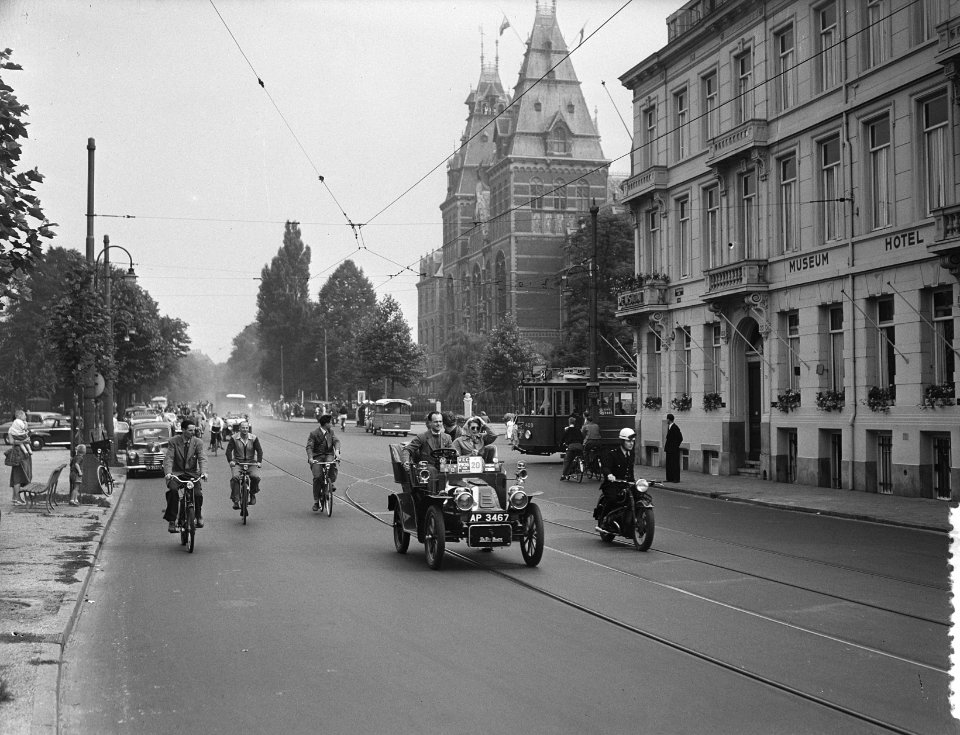Rally voor oude autos van Hoek van Holland naar Alkmaar, Bestanddeelnr 906-6501