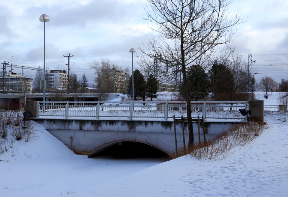 Rautatienkatu Bridge Oulu 20160131