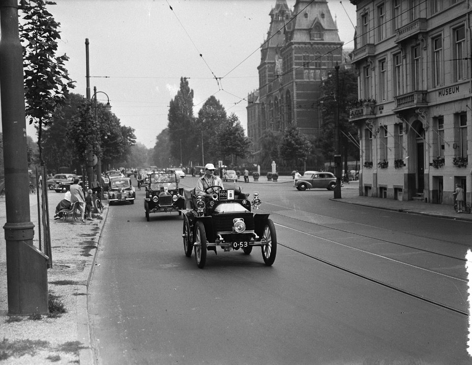Rally voor oude autos van Hoek van Holland naar Alkmaar, Bestanddeelnr 906-6500