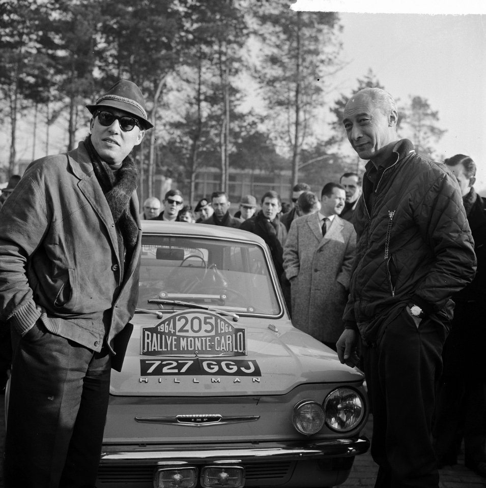 Rally de Monte Carlo , M Gatsonides en A Ilsken, Bestanddeelnr 915-9594