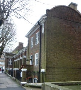 Ralli Hall, Denmark Villas, Hove (March 2013) (North Elevation)