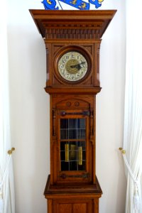 Reading room clock - Schloss Dagstuhl - DSC06178