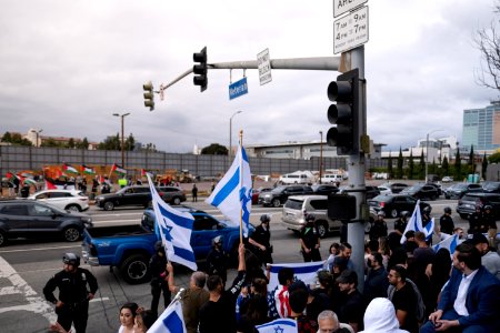 Rally in support of Israel on May 16th, 2021 in Los Angeles 01