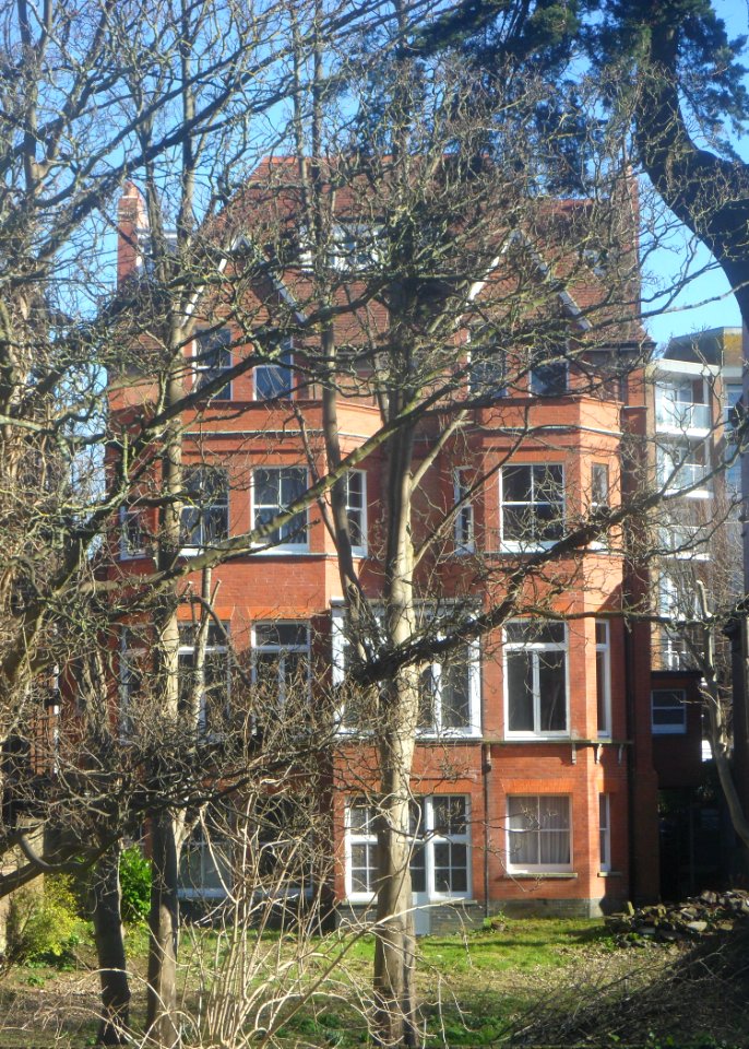 Rear Elevation of Houses on The Drive, Hove (February 2018)