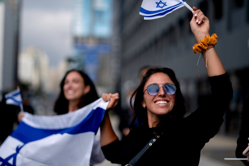 Rally in support of Israel on May 16th, 2021 in Los Angeles 14
