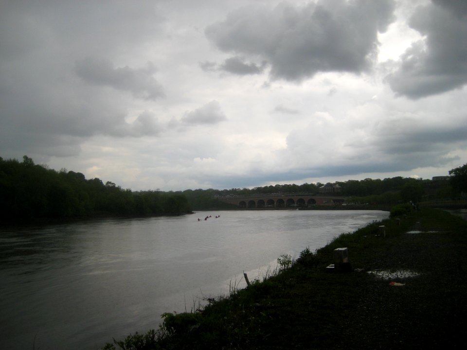 Raritan River and Route 18 from Boyd Park