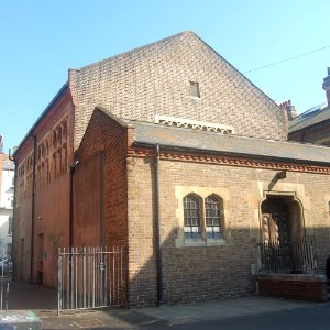 Rear Elevation of Former County Court House, Church Street, North Laine, Brighton (NHLE Code 1380388) (August 2019) (2)