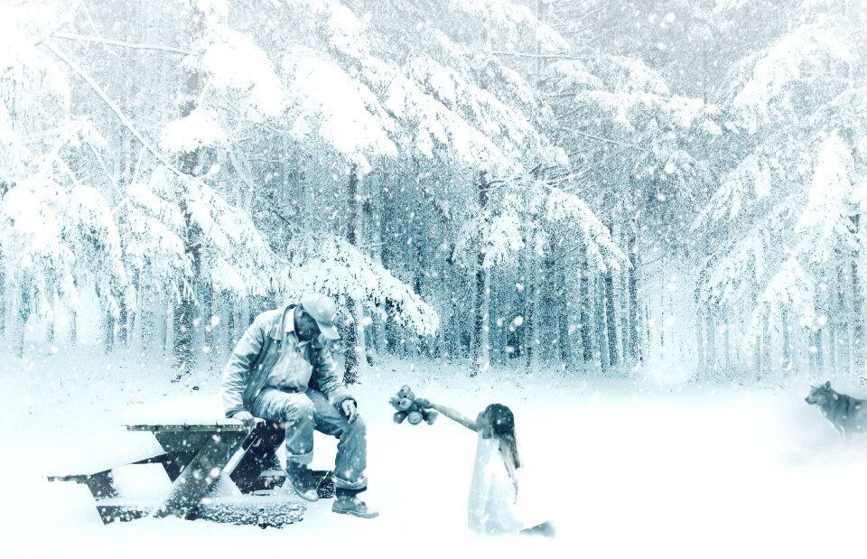 Child winters poverty