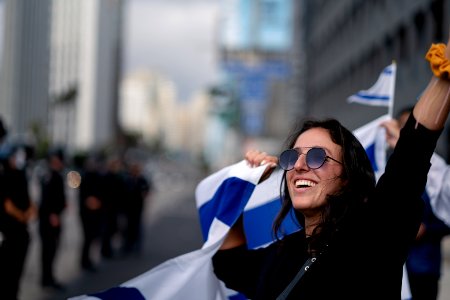 Rally in support of Israel on May 16th, 2021 in Los Angeles 13
