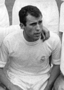 Real Madrid tegen Partizan 2-1 te Brussel, elftal Real Madrid, Bestanddeelnr 919-1283 (Amancio)
