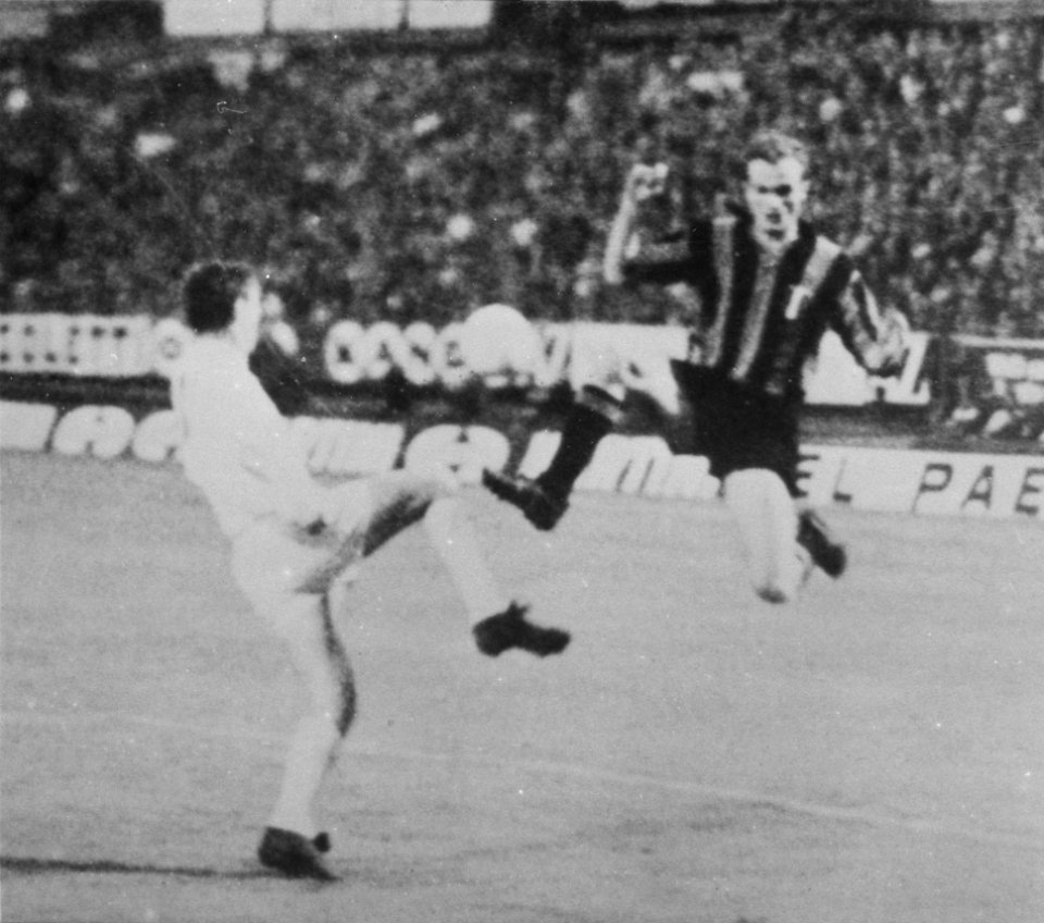 Real Madrid tegen Internazionale 1-3, finale, spelmoment, Bestanddeelnr 916-4825