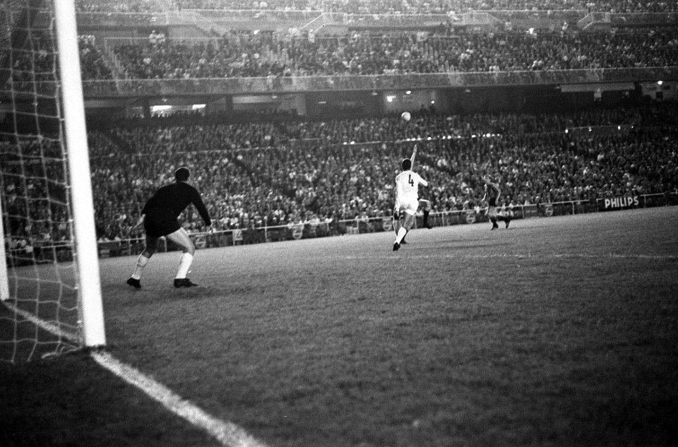 Real Madrid tegen Feyenoord 0-5, spelmomenten, Bestanddeelnr 918-2187