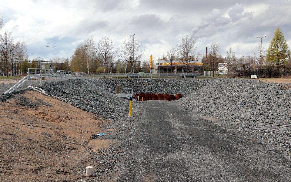 Rautionpolku Underpass Oulu 20150509