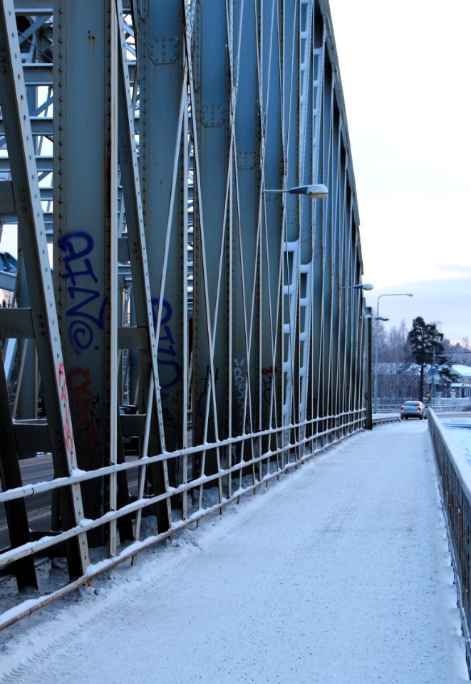 Rautasilta Oulu 20141224