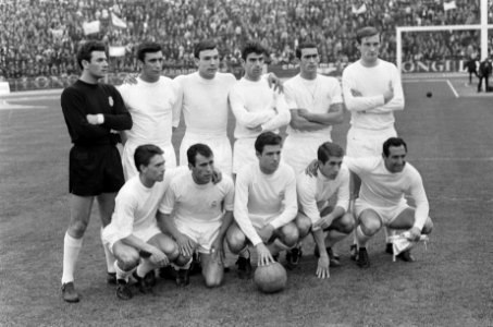 Real Madrid tegen Partizan 2-1 te Brussel, elftal Real Madrid, Bestanddeelnr 919-1283