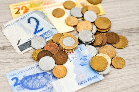 Real money in brazil savings photo