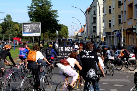 RCC care for future antfascist bicycle demonstration 2020-10-03 10