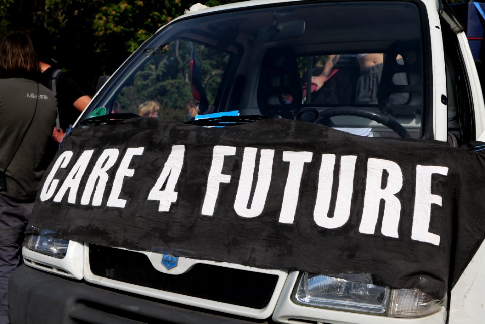 RCC care for future antfascist bicycle demonstration 2020-10-03 05