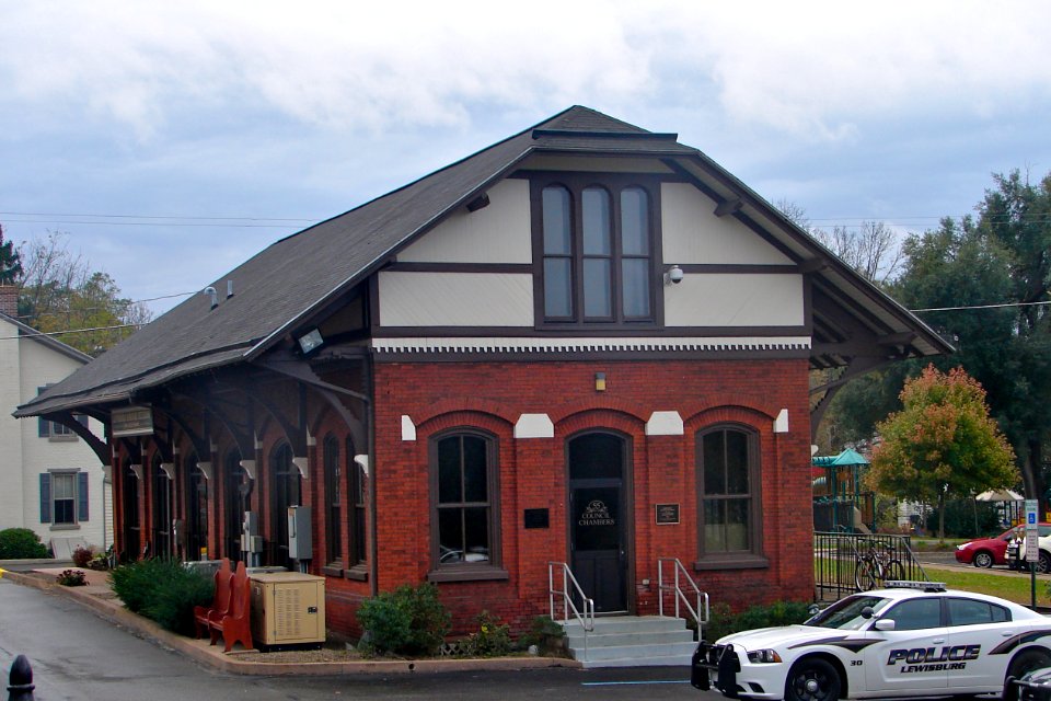 Reading Railroad Freight Station, Lewisburg, Union County, PA